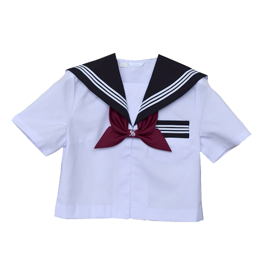 女子セーラー夏服(半袖)　桜が丘中学